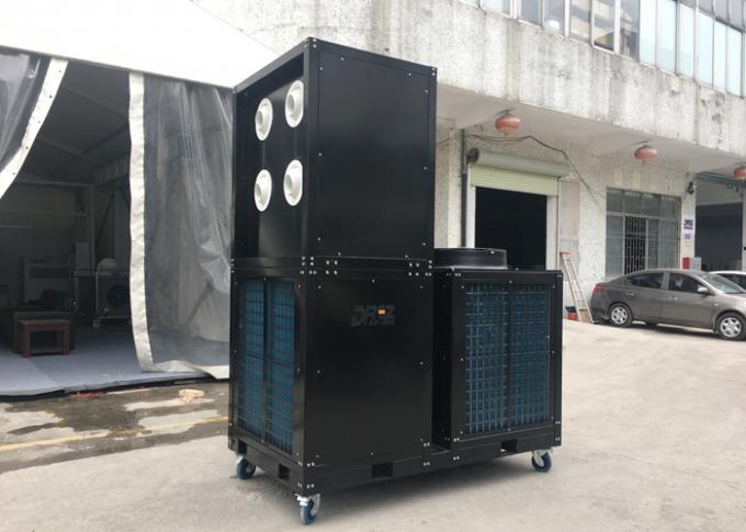 Schwarze industrielle Zelt-Klimaanlage Drez tragbares Kühlsystem HVAC Temperary