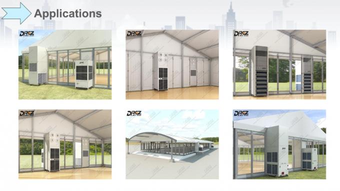 Großer Luftstrom-neue verpackte Zelt-Klimaanlage, integrale Ausstellungs-Klimaanlage